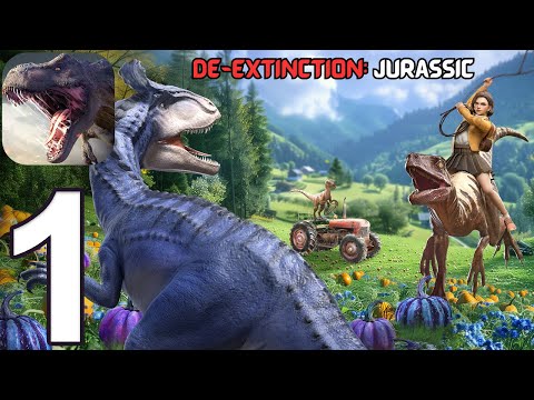 De-Extinction: Jurassic - Gameplay Walkthrough Part 1 - Tutorial (iOS, Android)