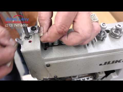 How to thread a button sew sewing machine