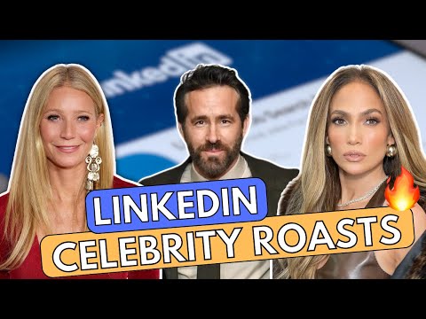 LinkedIn Profile Celebrities Roast (ft. Ryan Reynolds, Jennifer Lopez)