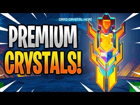 50x PREMIUM BOT CRYSTAL OPENING! - Transformers: Forged To Fight