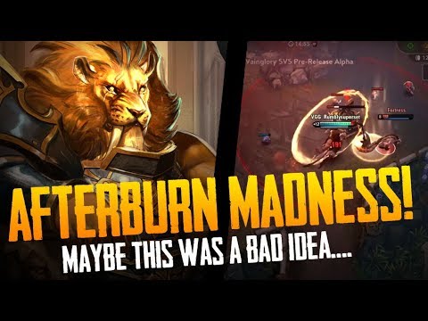 MAYBE THIS WAS A BAD IDEA..[Vainglory 5v5]: Glaive Gameplay