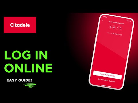 How to login to Citadele Banka online banking - Latvia