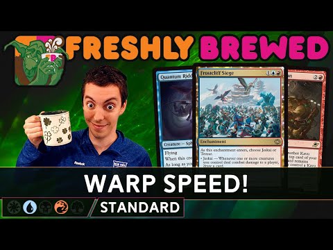 ☕ Freshly Brewed: Episode 108 ☕ - 🌟 Warp Speed Fast Enough For You? 🌟 - 🔵🔴 - Izzet Warp - Standard