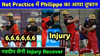 IPL 2020 - Joshua Philippe Hurricane In Net Practice, N Saini Injury Recover IPL 2020