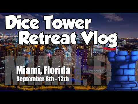 Dice Tower Retreat Vlog - September 2021