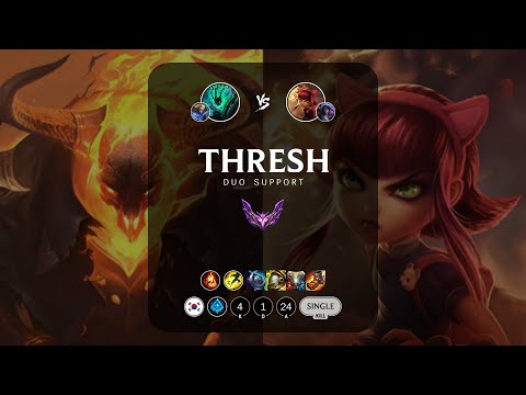 Thresh Support vs Annie - KR Master Patch 13.5