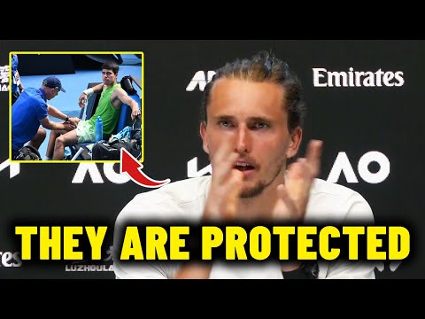 Alexander Zverev - Umpire Robbed Me, They Always protect Alcaraz And Sinner