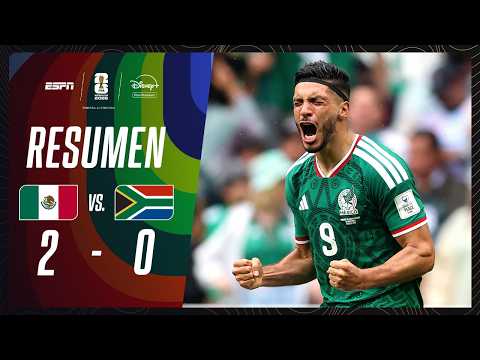 ملخص مباراة المكسيك ضد جنوب أفريقيا بتاريخ 2026-06-11