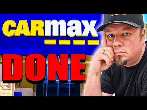 CARMAX DISASTER Signals COLLAPSE Of The Car Market!