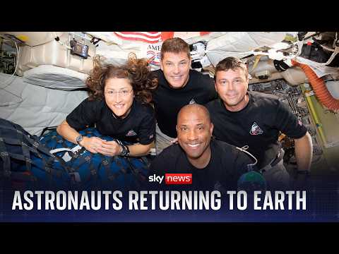 Artemis II crew preparing for 'fireball' return to Earth | Sky News special programme