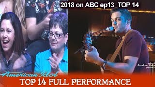 Garrett Jacobs sings “Raging Fire” VERY DYNAMIC American Idol 2018 Top 14