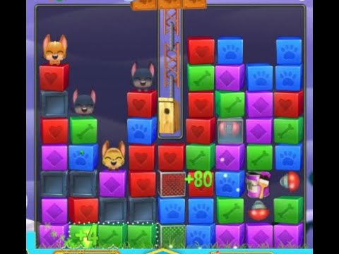 Pet Rescue Saga Level 5906 x2 no boosters