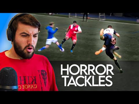 AMERICAN PRO GOALIE REACTS TO WORST SUNDAY LEAGUE TACKLES