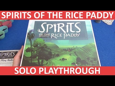 Spirits of the Rice Paddy - Solo Playthrough