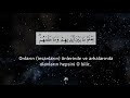 Ayatul Kursi Turkish