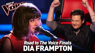 Her soft, bubbly Voice melted Coach Blake&#39;s heart | Road to The Voice Finals