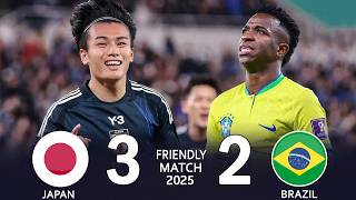 日本代表、2点差からブラジルを叩き落とす歴史的大逆転！ヴィニシウスも愕然…アンチェロッティ監督は言葉を失った！