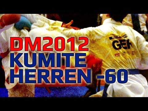 DM KARATE 2012 DKV Kumite Herren -60KG Mohamed Rovcanin vs. Alexander Heimann
