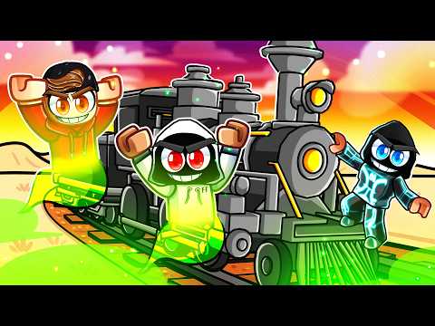 WE UNLOCKED THE GHOST TRAIN IN ROBLOX DEAD RAILS!