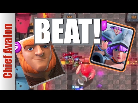 Clash Royale : BEAT THE GIANT THREE MUSKETEER DECK : Battle of the Day #8