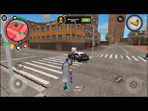 ROPE HERO VICE TOWN || SUPER HERO LASER ATTACK NEW UPDATE|| ROPE HERO GTA V| || XG-YASH YT ||