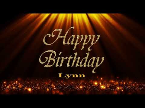 🎂HAPPY BIRTHDAY LYNN  🎈 (French Parisian Accent)