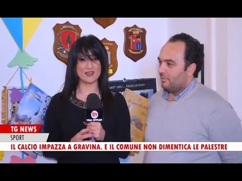 TG News Tele Appula - Il calcio impazza a Gravina. E il comune non dimentica le palestre