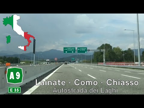 Italy (I): A9 Lainate - Chiasso • (feat. HWY Italia)