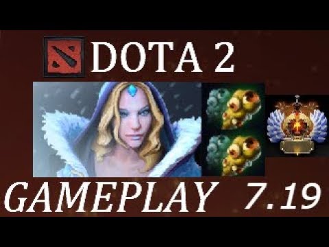 Dota 2 TOXICITY FREE! Crystal Maiden Ranked Gameplay Commentary [IMMORTAL]