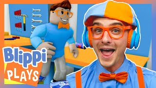 Extreme Hide and Seek ROBLOX Gameplay | PART 1 & 2 of BLIPPI PLAYS | Roblox Gaming Videos for Kids