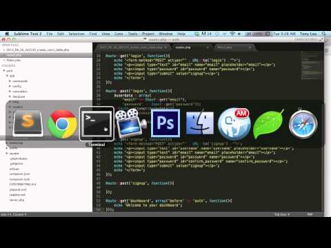 Learning Laravel 4