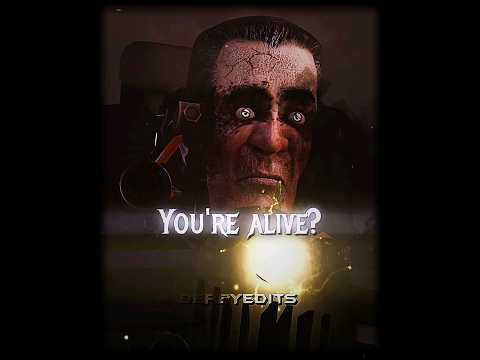 G-man and scientist sad edit #skibiditoilet #viral