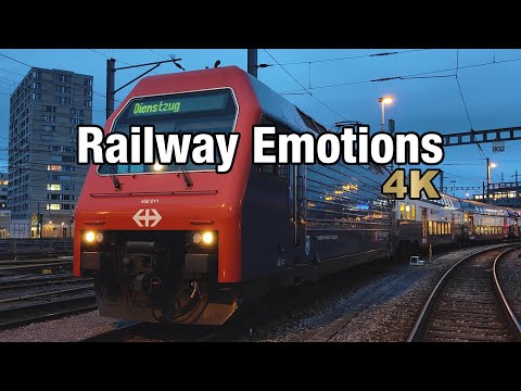 🚆 4K Führerstandsmitfahrt vom Depot bis zum Alpenpanorama (Schweiz | S3 Zürich - Wetzikon)