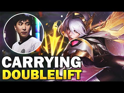 1900 LP 15-Year-Old Challenger tries new lethal tempo Irelia... (FT. Doublelift)