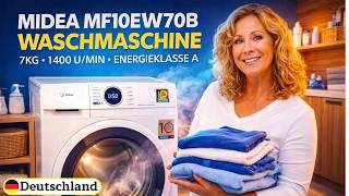 Midea MF10EW70B Test: Hält die Slim-Waschmaschine, was sie verspricht?