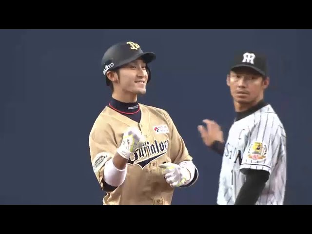 【5回裏】バファローズ・伊藤 好投の西に捧げるタイムリー2ベースヒット!! 2015/6/14 Bs-T