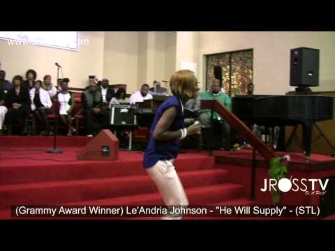 James Ross @ (Grammy Winner) Le'Andria Johnson - "He Will Supply" - www.Jross-tv.com