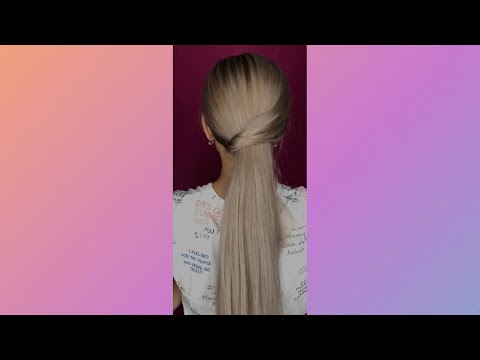 Ponytail without hair tie