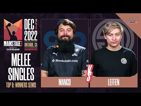 Mang0 (Falco) vs Leffen (Fox) - Melee Top 8 Winners Semi-Final  - Mainstage 2022