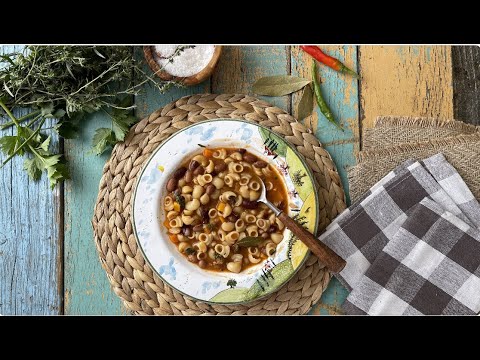 Pašta fižol na hitro