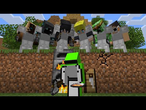 Minecraft Speedrunner VS 6 Hunters | But It’s Fan-Made