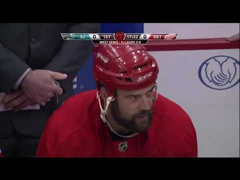 Sharks @ Red Wings 05/06/11 | Game 4 Stanley Cup Playoffs 2011