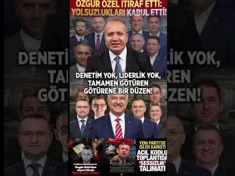 🚀 ÖZGÜR ÖZEL'DEN BOMBA İTİRAF: "HEPSİ GERÇEK, KABAK GİBİ ORTADA! 🚀 " DÜNE KADAR "SİYASİ" DİYENLER KÖŞEYE SIKIŞTI! 📢  

🚀 Düne kadar yaşanan tüm rüşvet ve skandal olaylarına "kumpas", "siyasi" ve "yalan" masalları anlatanlar, sonunda gerçeği itiraf etmek zorunda kaldı! ⭐ CHP Genel Başkanı Özgür Özel, canlı yayında katıldığı programda CHP'li belediyelerdeki pislikleri tek tek kabul etti. ⭐ Maskeler düştü, gerçeğin üzerindeki örtü kalktı! 📢  

🚀 📦 Baklava Kutusundaki Milyonlar Kurgu Değil, Gerçek! 📢  

💎 Özgür Özel’in itirafları siyaset kulislerinde deprem etkisi yarattı: 

💎 Manavgat'ta Suçüstü Rezilliği: Manavgat Belediye Başkan Yardımcısı Mehmet Engin Tüter’in odasındaki baklava kutusundan çıkan 110 bin euronun kurgu olmadığını belirten Özel, "Meselenin gerçekten orada büyük bir rüşvet skandalı olduğu gerçek bir şey" diyerek olayı masaya serdi. ✨  

🎯 Bodrum'da Polis Baskını: Bodrum'da bir belediye meclis üyesinin polis kontrolünde rüşvet paralarıyla suçüstü yakalandığını bizzat itiraf eden Özel, suçun büyüklüğü karşısında sessiz kalamadı. 🎯  

🚀 🕵️ Uşak'ta Skandal Üstüne Skandal: "Kabak Gibi Ortada! 💎 " 

💎 Eski Uşak Belediye Başkanı Özkan Yalım hakkında kopan fırtınaya da değinen Özel, olayın vehametini şu sözlerle özetledi: 

📢 İkinci Telefonu İç Çamaşırına Sakladı: Yalım'ın gözaltına alındığı süreçteki skandal detayları doğrulayan Özel, iddialar karşısında partiyi kurtarmak için apar topar ihraç mekanizmasını çalıştırdı. 🎯  

📢 "Mesele Kabak Gibi Ortada": Olaylar ortaya çıktığında otobüs üstünde olduğunu ve savunulacak hiçbir taraf kalmadığını belirten Özel, "Gereğini yapacağım çünkü mesele kabak gibi ortada" diyerek gerçeği itiraf etti. 💎  

🎯 💬 YORUM VE ANALİZ: Düne Kadar "Yalan" Diyenler Şimdi Ne Diyecek? ✨  

⭐ İnkar Politikası Çökertildi: Her yolsuzluk operasyonundan sonra çıkıp "Bu siyasi bir operasyondur" diyen zihniyet, liderlerinin bizzat kendi ağzından yaptığı bu itiraflarla köşeye sıkıştı. ✨  

⭐ Suçüstü Halleri Belgelendi: Baklava kutularından çıkan avrolar, otel odalarındaki skandallar ve iç çamaşırına saklanan telefonlar artık "kumpas" diyerek geçiştirilemeyecek kadar net bir şekilde gün ışığına çıktı. 🔥  

✨ Geç Kalınmış İtiraflar: Olaylar patlak verdiğinde sessiz kalanlar, baskı büyüyünce kaçacak yer aradı ve gerçeği kabul etmek zorunda kaldı. 🔥 Maskeler birer birer düşüyor! 📢  

💎 Siyaset meydanında şimdi herkes aynı soruyu soruyor: Düne kadar "yalan" dediğiniz onca skandalı şimdi millete nasıl açıklayacaksınız? 🚀 Çekirdekleri hazırlayın, perdenin arkasındaki gerçeğin hepsi dökülüyor! 📢 🍿👀 

✨ Yazan: Bülent Taşgın ✍️ 

🚀 Kaynak: A Haber Siyasi Kulis Raporları ve Özgür Özel Açıklamaları 

🎯 Tüm Detaylar İçin Tıkla: bulenttasgin-haber. 🎯 com 🔗 

🎯 #BulentTasgin #MakyajsizGercekler #OzgurOzel #ChpSkandali #Manavgat #Usak #Siyaset #Gundem #SonDakika #Haber #Politika 💥🚨🔥 