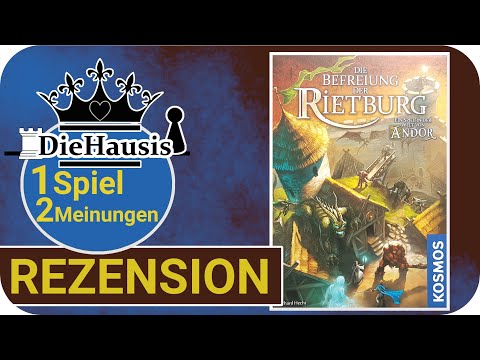 Die Befreiung der Rietburg - Andor (Kosmos 2019)  [Spiel Rezension + Regeleinblick]