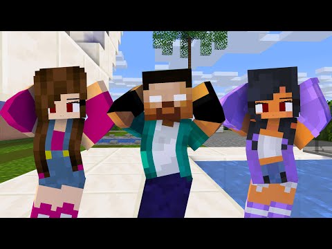 MONSTER SCHOOL : CHICKEN WING MEME APHMAU, JULIA, HEROBRINE - MINECRAFT ANIMATION