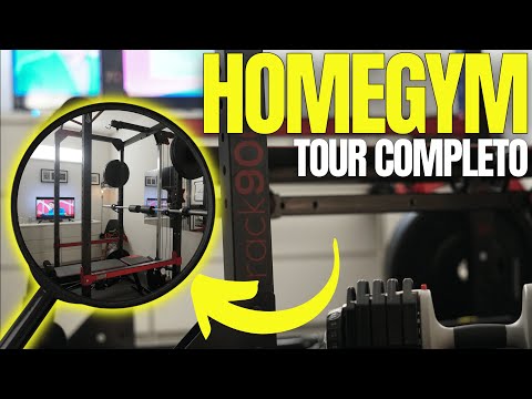 La mia PALESTRA PERSONALE ! Home Gym Tour