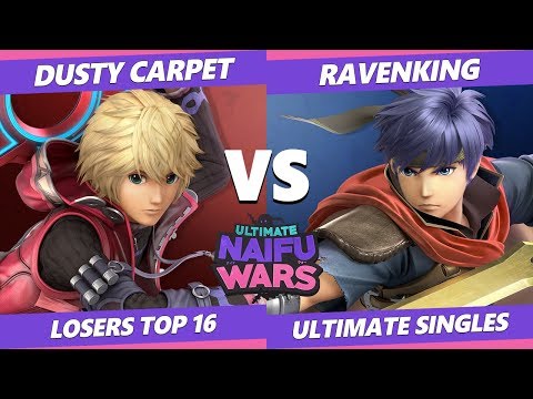 Naifu Wars 11 Top 16 - RavenKing (Ike) Vs. Dusty Carpet (Shulk) Smash Ultimate - SSBU