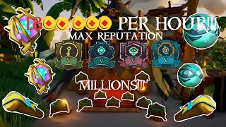 How To Get Infinite Gold & Reputation In Sea of Thieves (1,8 mil gold per hour)
