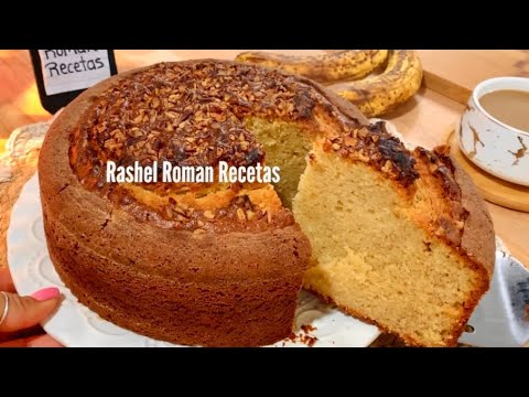 With 3 ripe bananas, prepare this cake for coffee ☕️ EASY AND DELICIOUS 😋