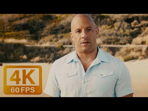 Furious 7 - Ending [4K 60FPS] (AI Upscale)
